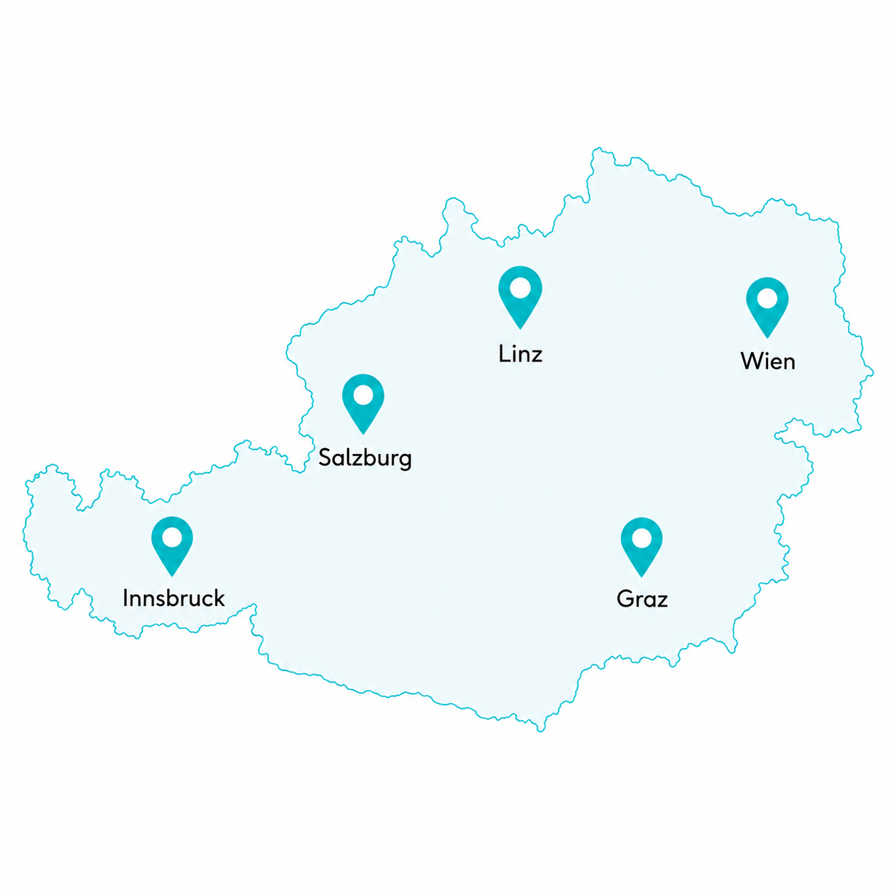 Linz, Wien, Graz, Salzburg, Innsbruck Linz, Wien, Graz, Salzburg, Innsbruck